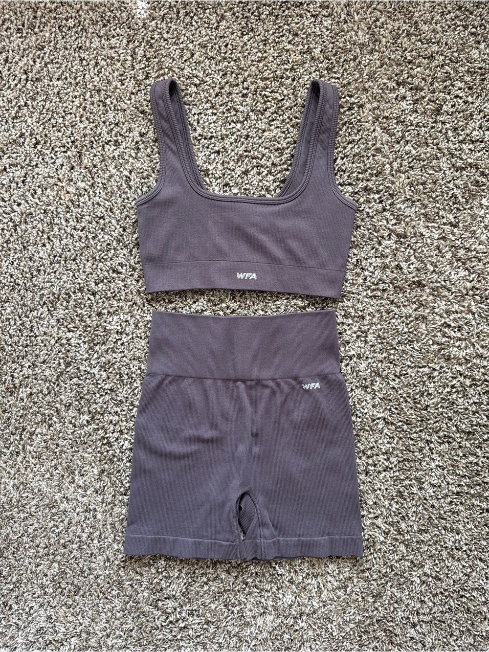 White Fox Active 3-Piece Seamless Workout Set – Small